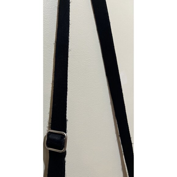 Vintage COACH Black Penelope Turnlock Swingpack Pebble Leather Crossbody - Picture 9 of 14